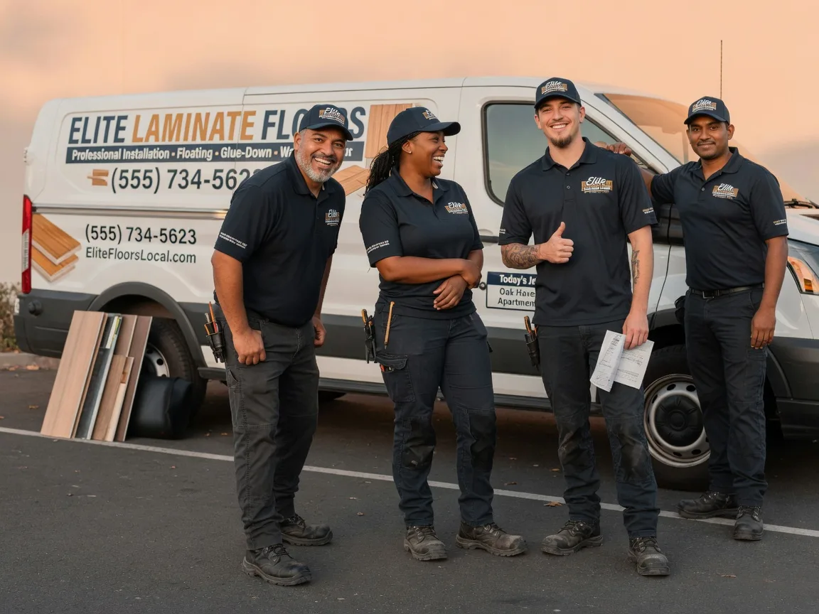 Laminate flooring installation company in Kinta, OK